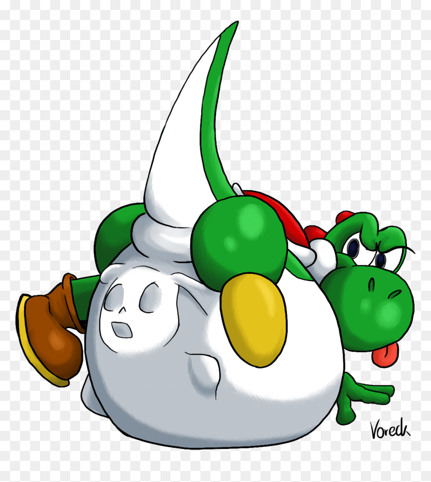 Yoshi Vored Pikachu - Cartoon, HD Png Download - yoshi egg png