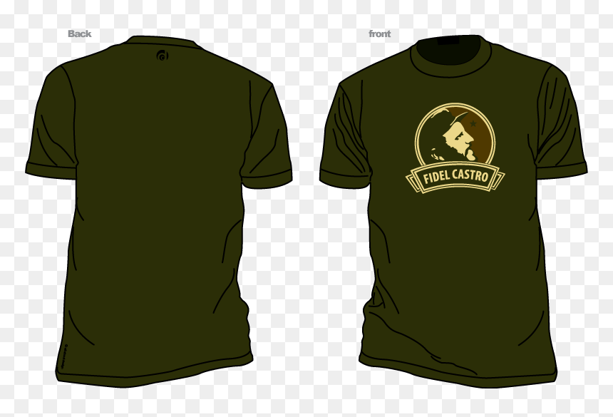 T-shirt , Png Download - Restaurant, Transparent Png - fidel castro png