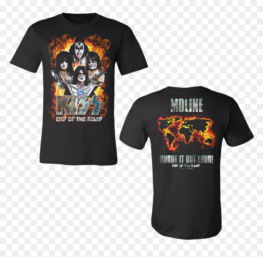 Kiss End Of The Road Official Merchandising, HD Png Download - angeles png
