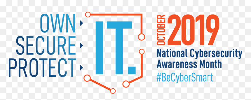 National Cybersecurity Awareness Month 2019, HD Png Download - cyber security png
