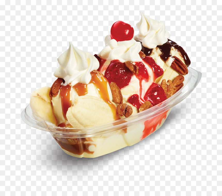 Banana Split Png - Culver's Banana Split Sundae, Transparent Png - split png