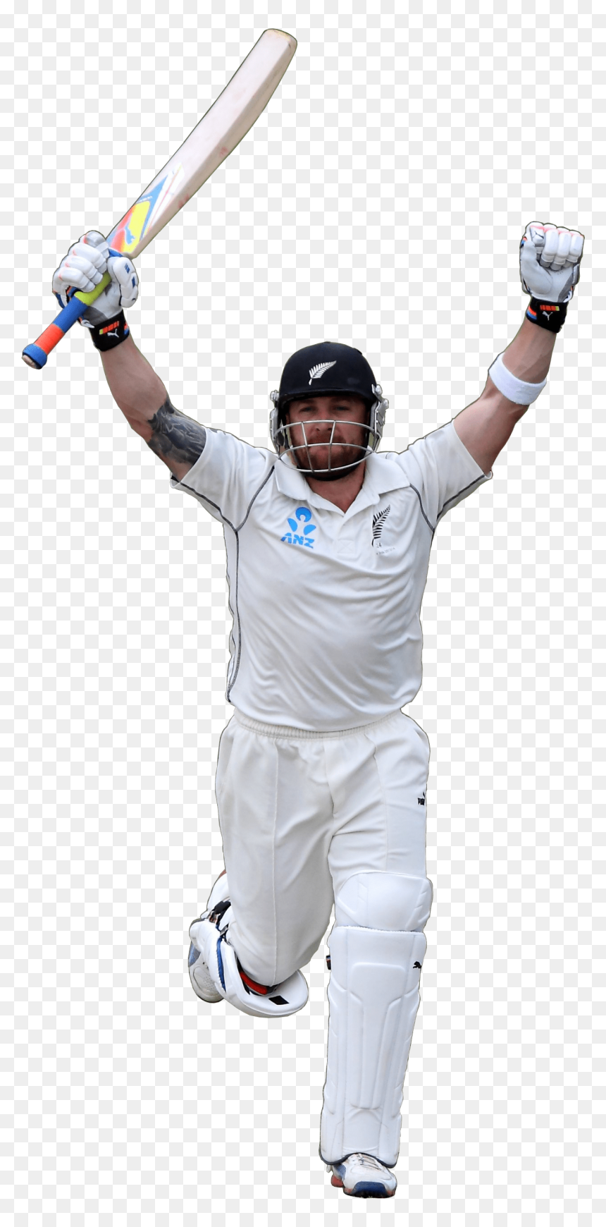 Person Playing Bricket Celebrating Png Image - Cricket Player Png, Transparent Png - celebrating png