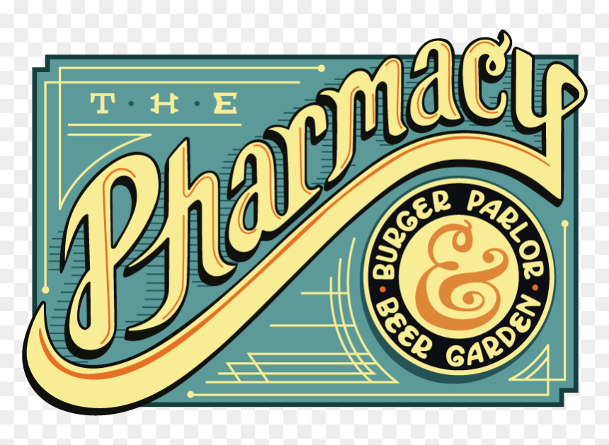 Pharmacy Logo Designing - The Pharmacy Burger Parlor & Beer Garden, HD Png Download - pharmacy logo png