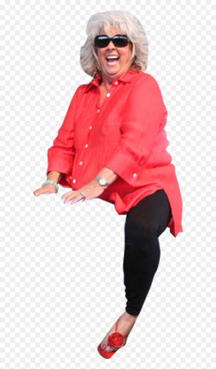 Paula Deen Riding Things - Paula Deen Riding, HD Png Download - crazy person png