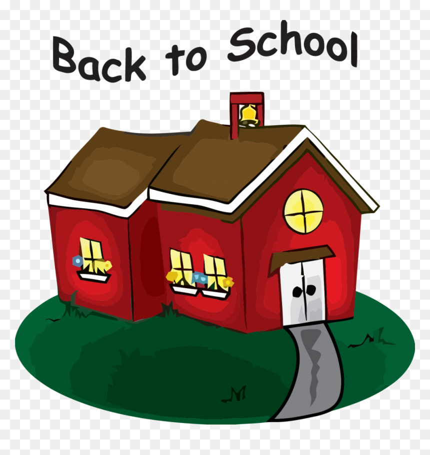 Back To School Houses, HD Png Download - school house png