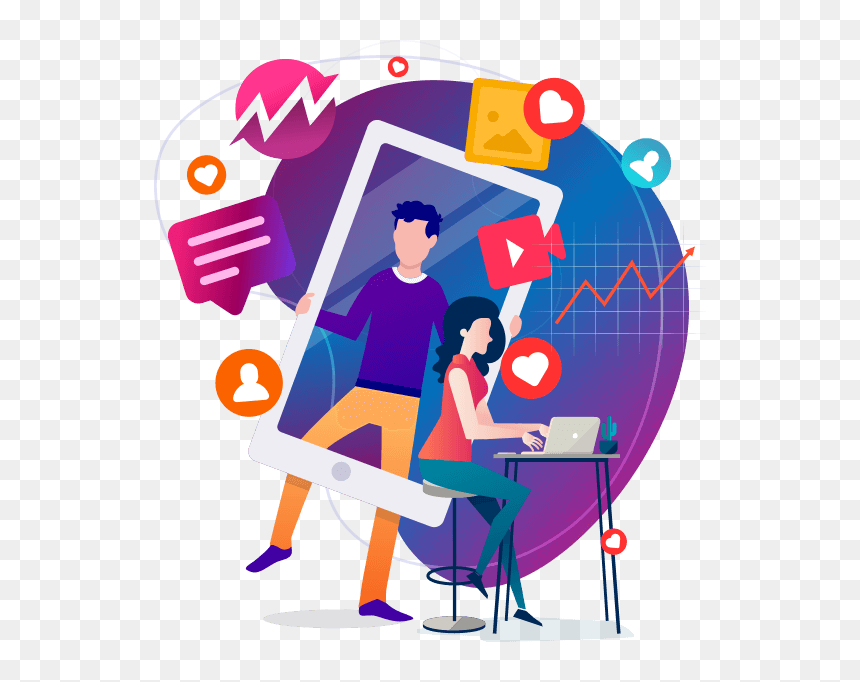 Krootez - Social Media Design Png, Transparent Png - instagram likes png