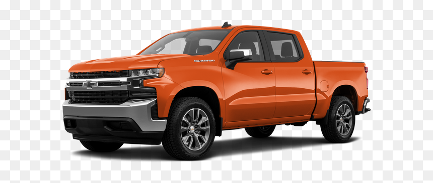 White 2019 Chevy Silverado, HD Png Download - silverado png