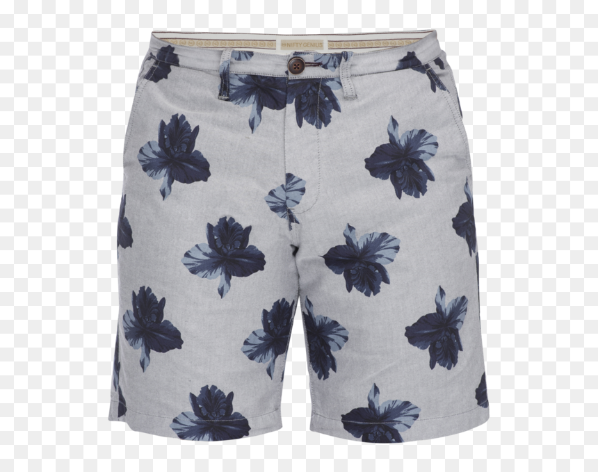 Morgan Bermuda Short In Floral Print - Board Short, HD Png Download - floral print png
