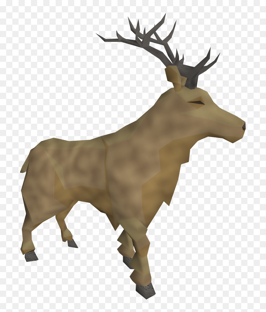 Deer, HD Png Download - stag png