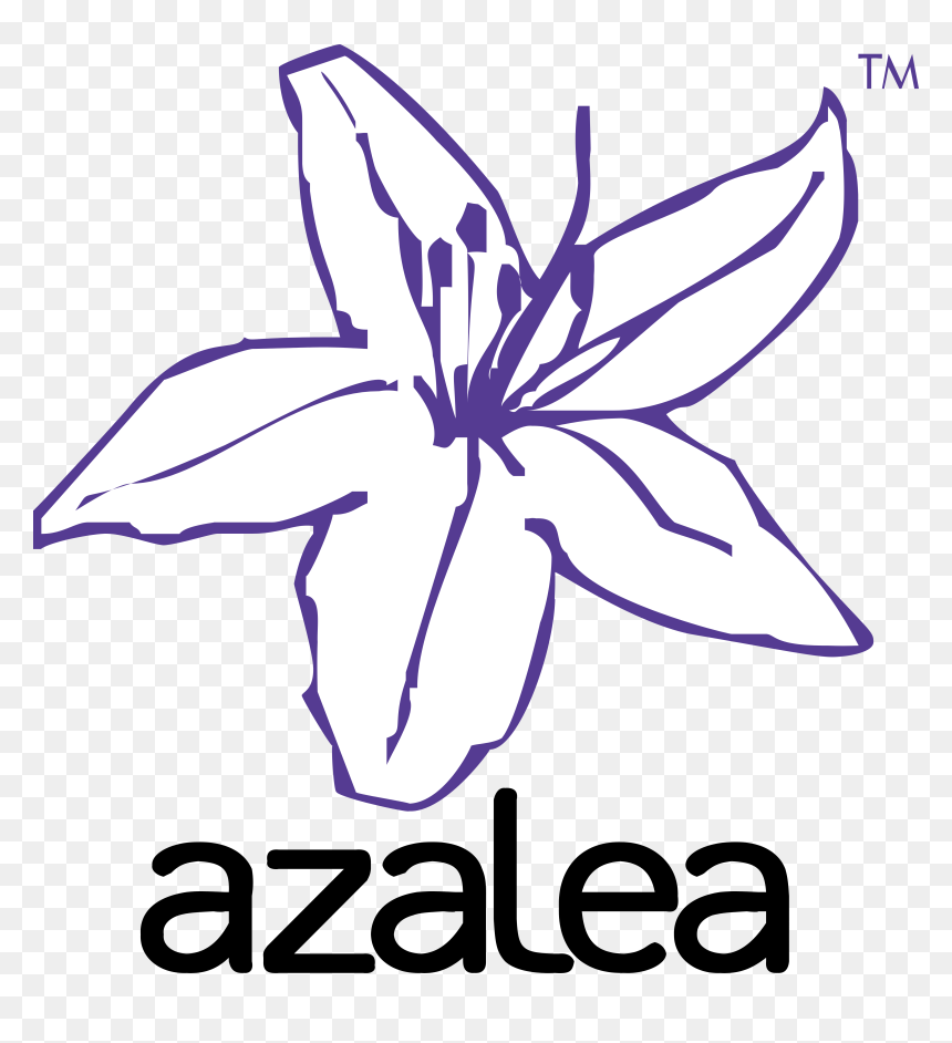 Azalea Clipart Black And White, HD Png Download - azalea png