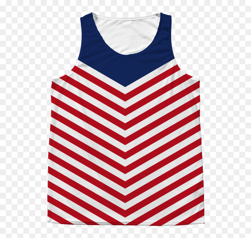 Stars And Stripes 4th Of July Tanktop Girl- - Union Jack, HD Png Download - stars and stripes png