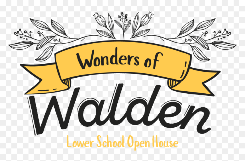 Wonders Of Walden Ls Open House Logo - Illustration, HD Png Download - school house png