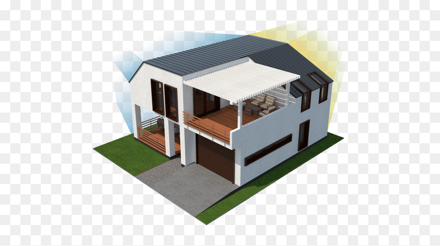 House, HD Png Download - 3d model png
