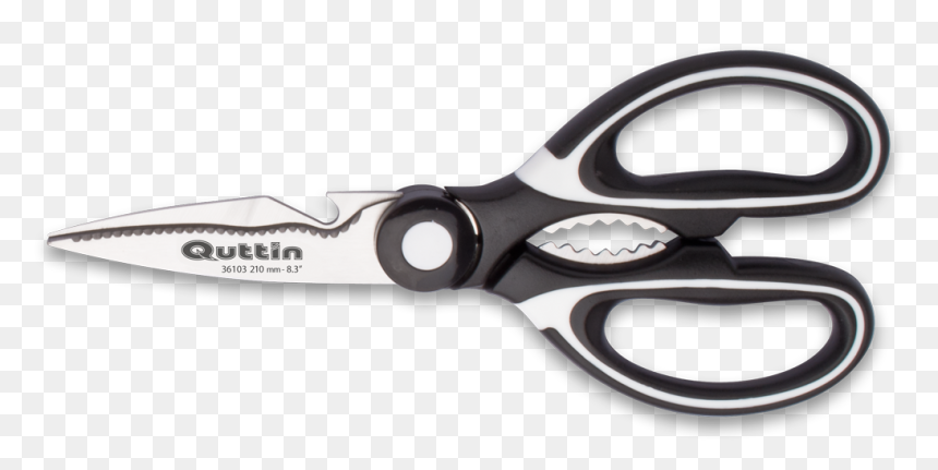 Tijera Cocina Grip Quttin 21cm , Png Download - Scissors, Transparent Png - tijera png