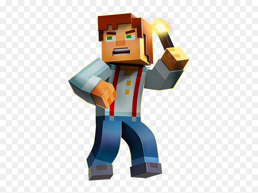 Story Mode™ - Minecraft Story Mode Wii Game, HD Png Download - minecraft story mode png
