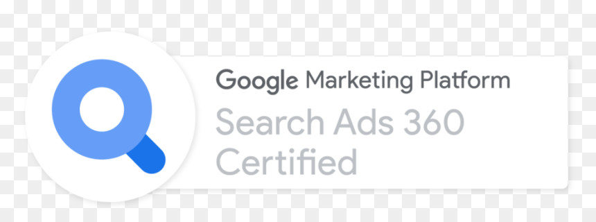 We Are Now A Search Ads 360 Certified Company - Circle, HD Png Download - search button png