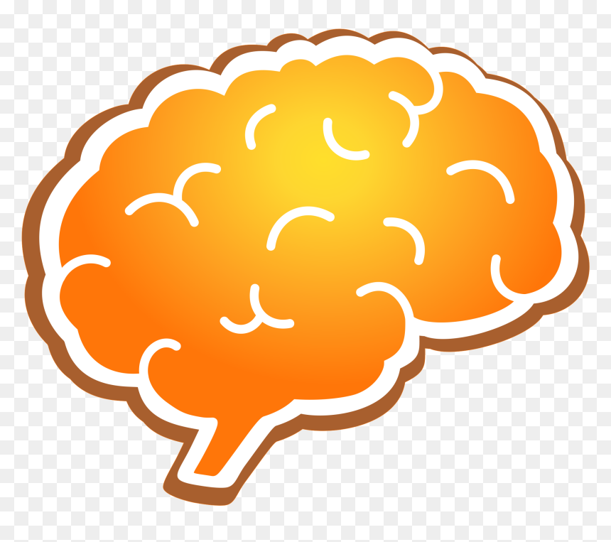 Nerves Clipart Brain Cell - Brain Cell Clipart, HD Png Download - nervous png