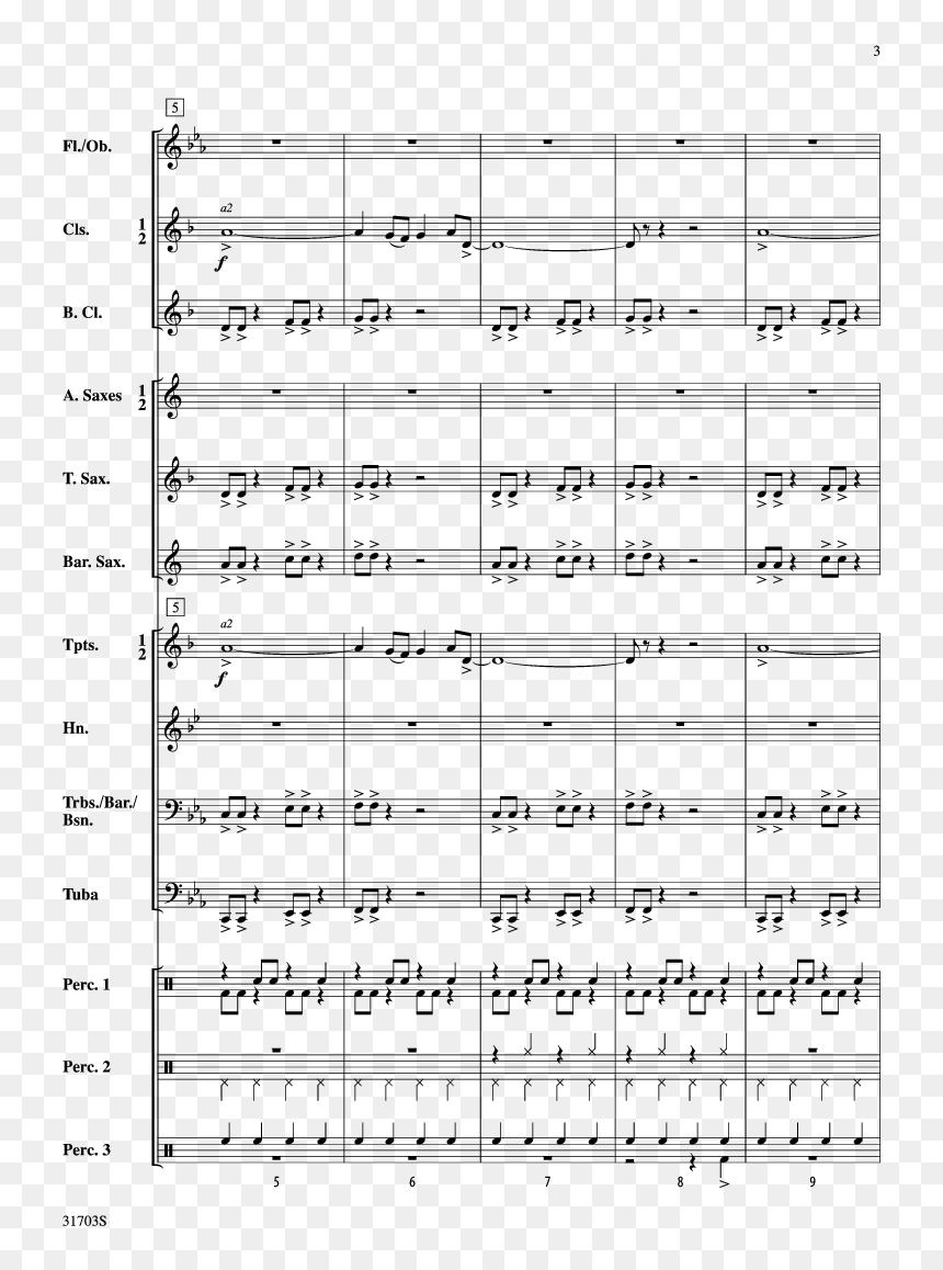 Document , Png Download - Last Etta James Full Orchestra Score, Transparent Png - cucaracha png