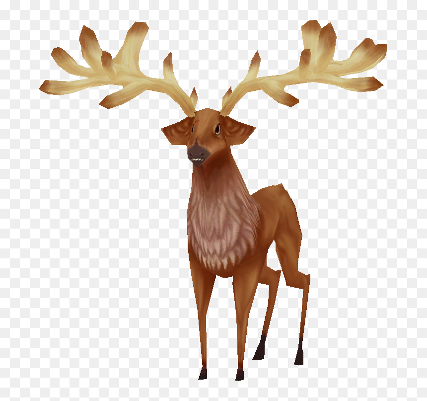 Grand Fantasia Wikia - Elk, HD Png Download - stag png