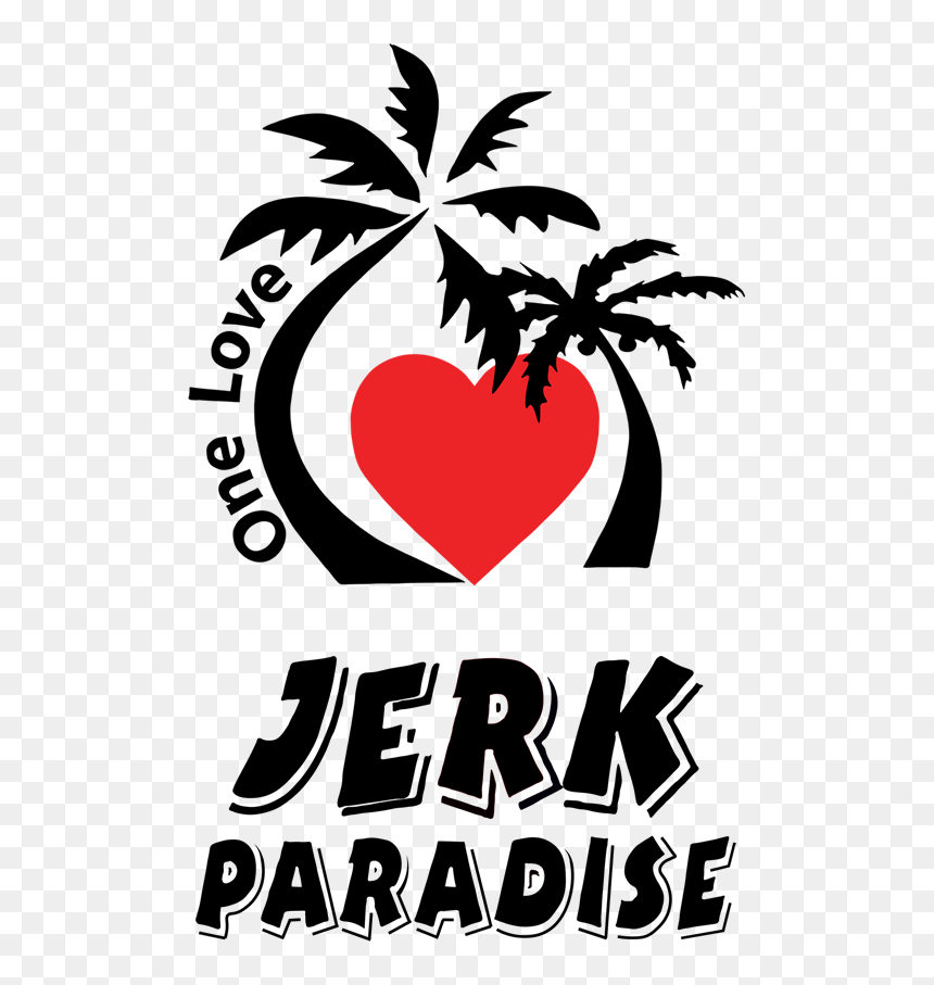 Jerk Paradise Logo - Jerk, HD Png Download - jerk chicken png