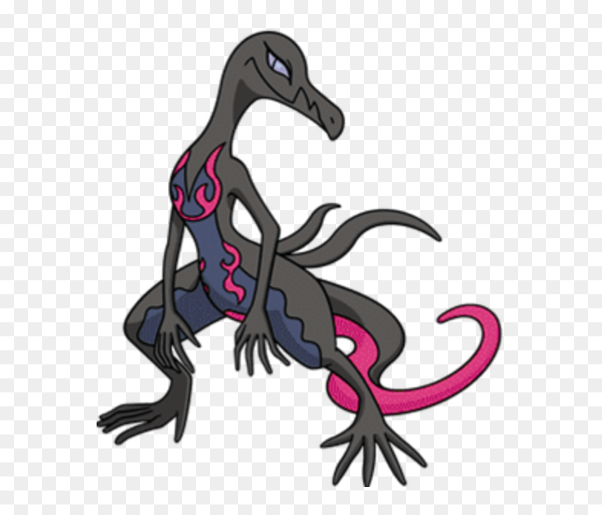Pokémon Sun And Moon Ash Ketchum Beak Bird Fictional - Salazzle Pokemon, HD Png Download - salazzle png