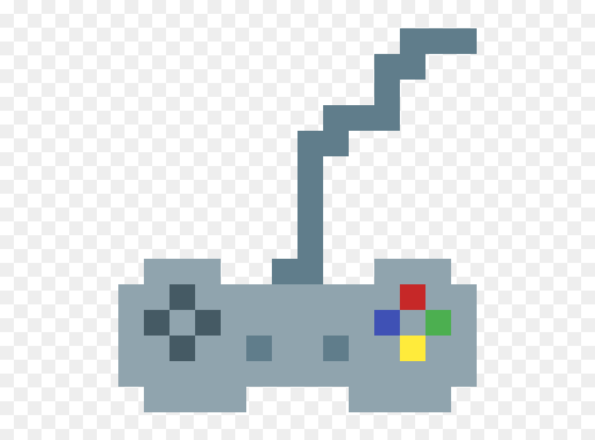 Pixel Gif Png, Transparent Png - snes controller png