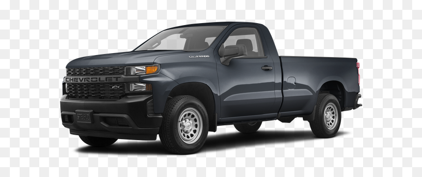 2019 Black Dodge Ram Single Cab, HD Png Download - silverado png