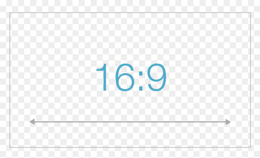 Video Aspect Ratio For Facebook - Graphics, HD Png Download - 16:9 png