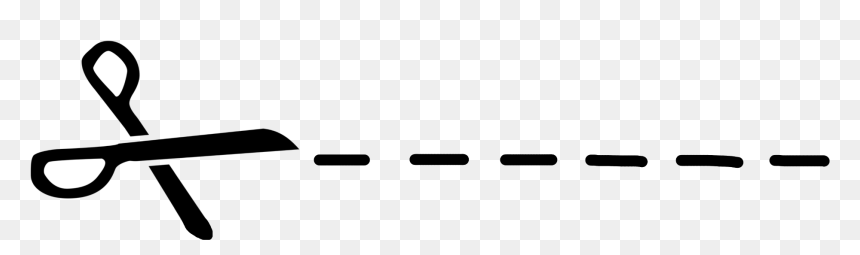 #tijera #corte #punto - Calligraphy, HD Png Download - tijera png
