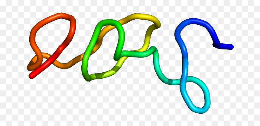 Protein Jag1 Pdb 2kb9 - Colorfulness, HD Png Download - jagged line png