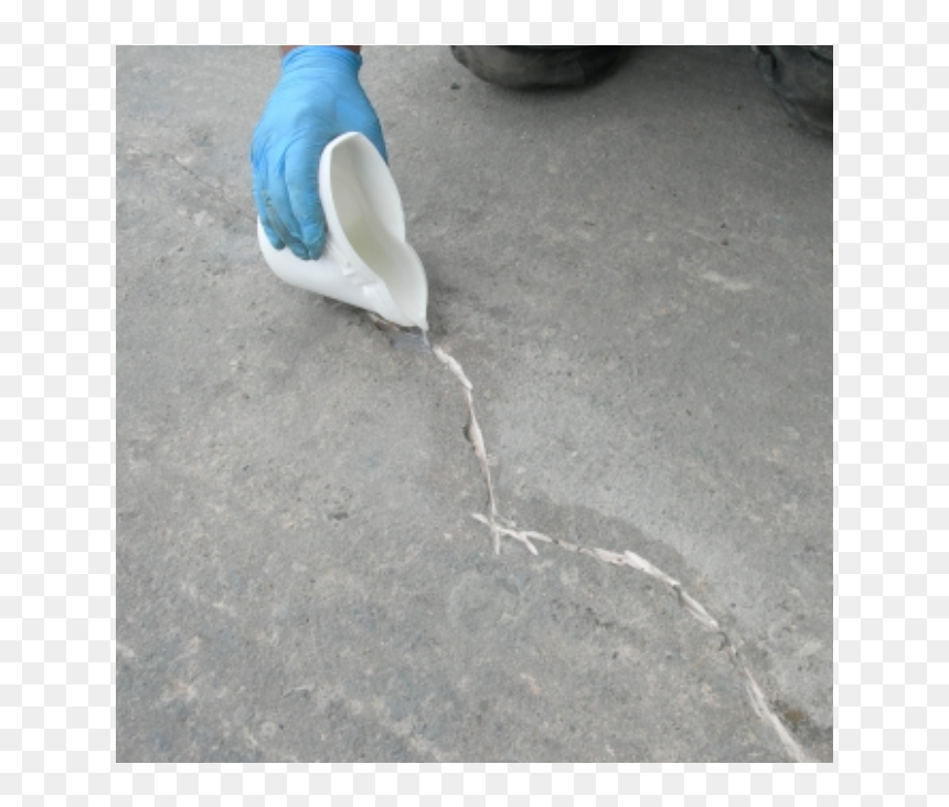 Concrete Floor Png - Clear Epoxy In Cracks, Transparent Png - concrete floor png