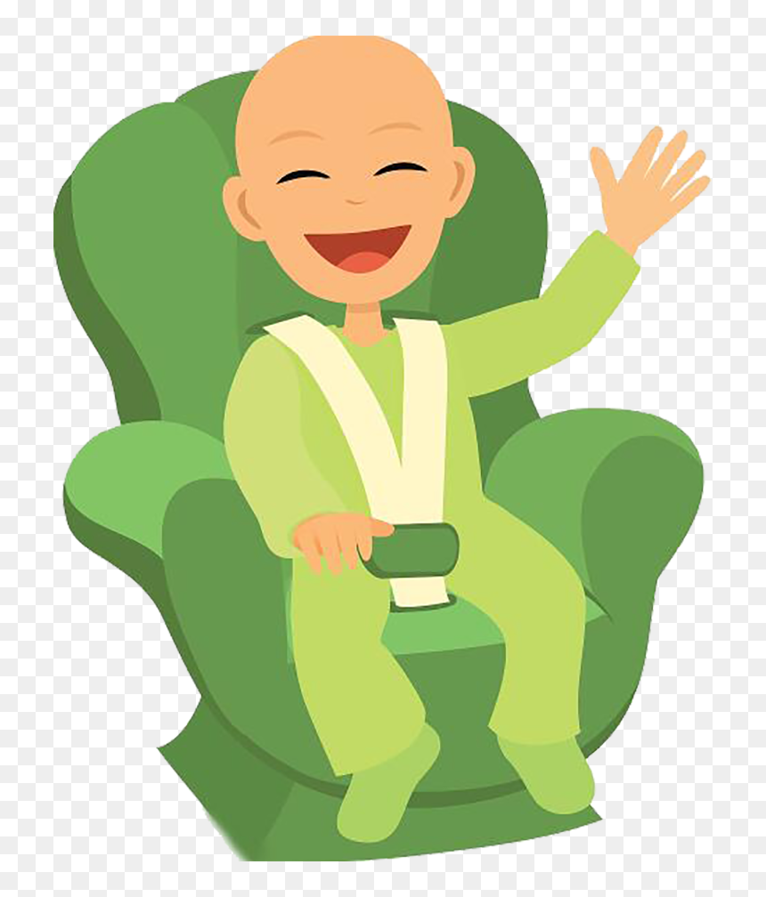 Drawing Child Safety Seat Illustration - Baby Car Seat Illustration, HD Png Download - seat png