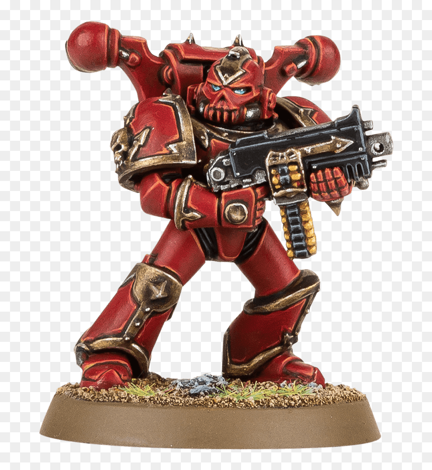 40k Kill Team Chaos Space Marines Rules , Png Download - Red Chaos Space Marines, Transparent Png - space marine png