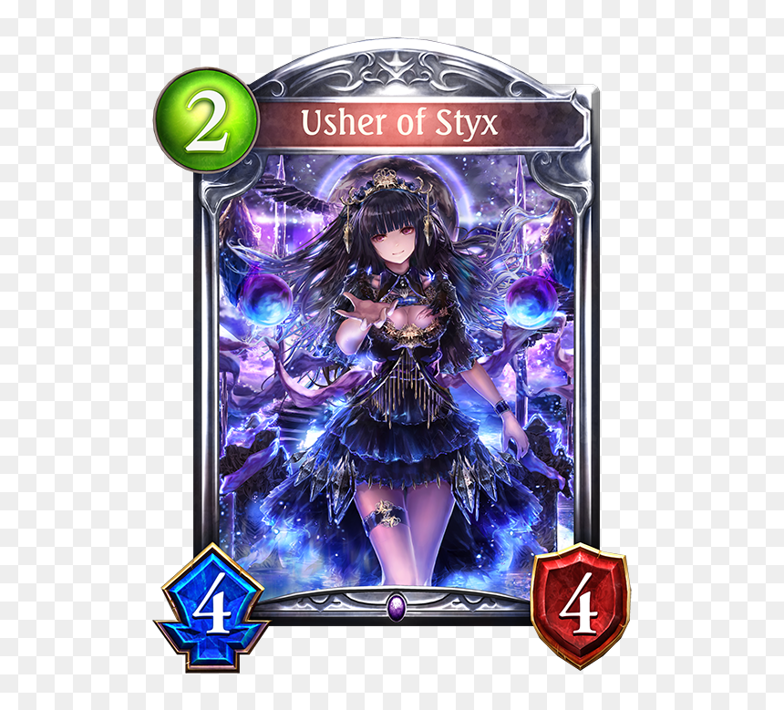 Unevolved Usher Of Styx Evolved Usher Of Styx - Shadowverse Hell's Unleasher, HD Png Download - usher png