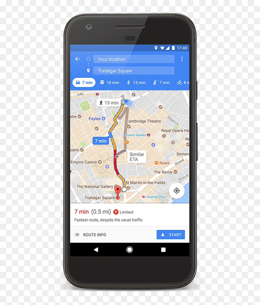 Limitedparkinglondon - Google Maps Find Parking Spot, HD Png Download - google map icons png