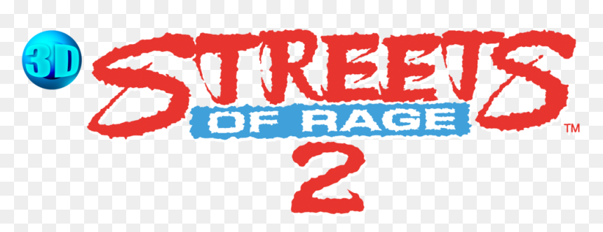 Streets Of Rage 2 Logo Png - Streets Of Rage 2 Logo, Transparent Png - swiftrage png