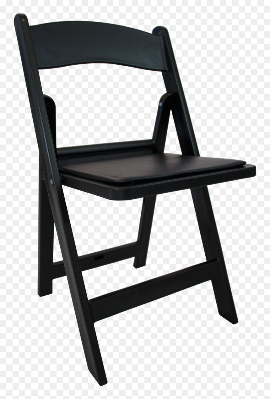 Folding Chair Background Png - Black Resin Folding Chairs, Transparent Png - seat png
