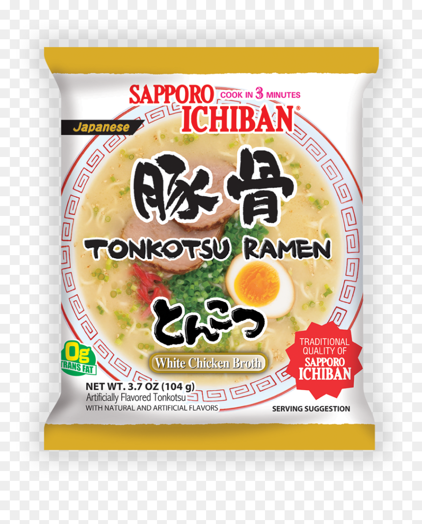 Sapporo Tonkotsu Ramen, HD Png Download - top ramen png