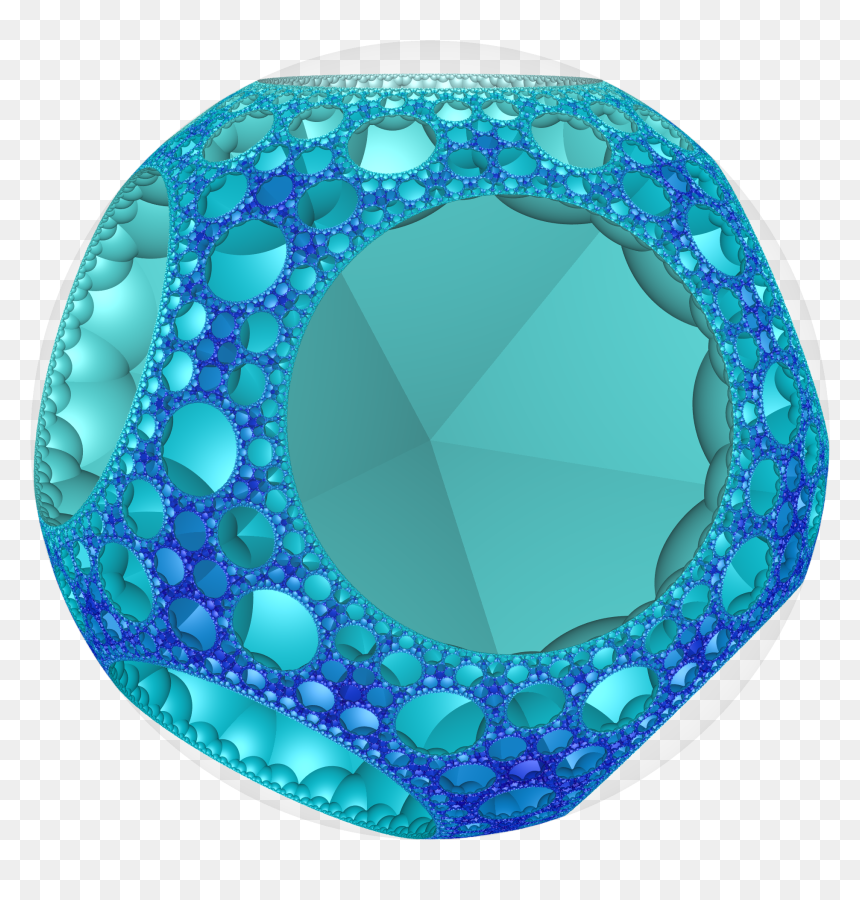 Hyperbolic Honeycomb 4 5 3 Poincare Vc - Portable Network Graphics, HD Png Download - opal png
