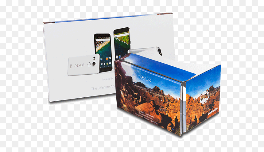 Google Cardboard Incentive For New Nexus 5x And Nexus - Gadget, HD Png Download - google cardboard png