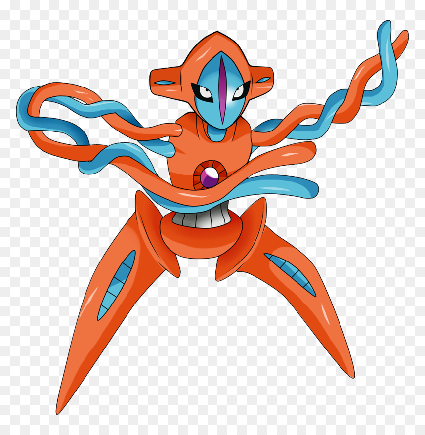 Important Notice Pokemon Shiny-deoxys Is A Fictional - Deoxys Png Transparent, Png Download - deoxys png