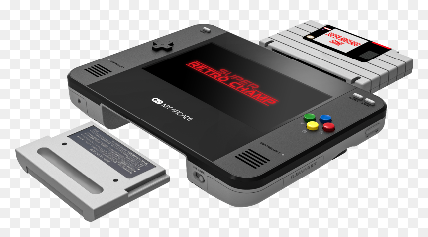 Retro Champ My Arcade, HD Png Download - snes controller png