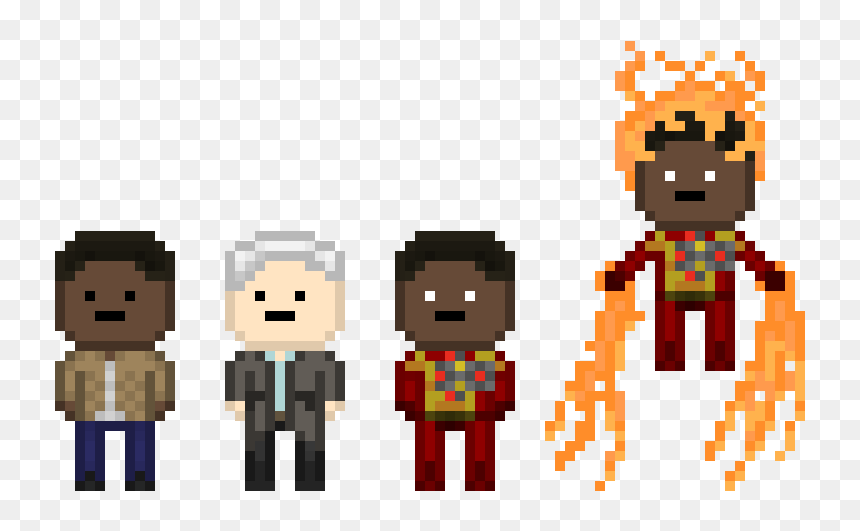 Firestorm Pixel Art, HD Png Download - firestorm png