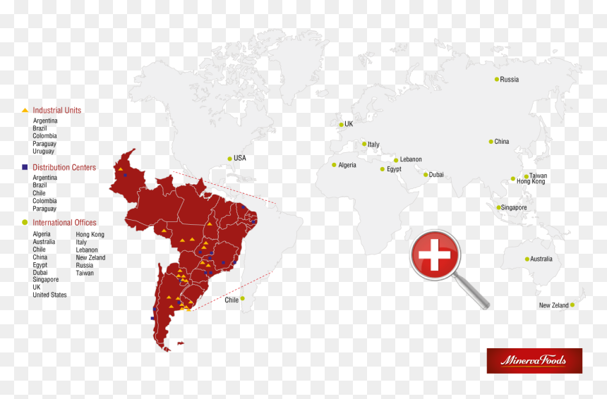 Atlas, HD Png Download - colombia map png