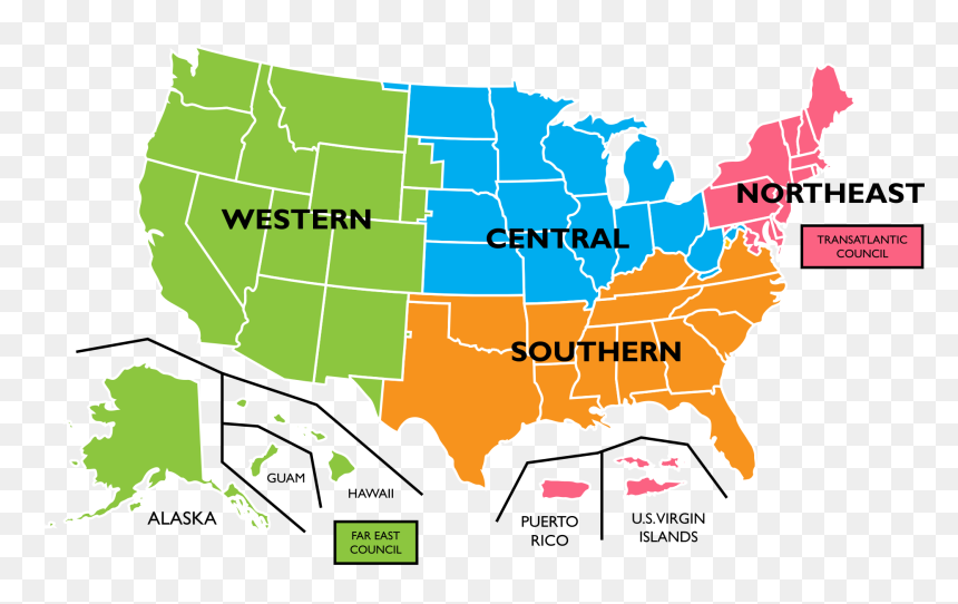 Residual Income Guidelines For Hawaii - Region Maps, HD Png Download - hawaii map png