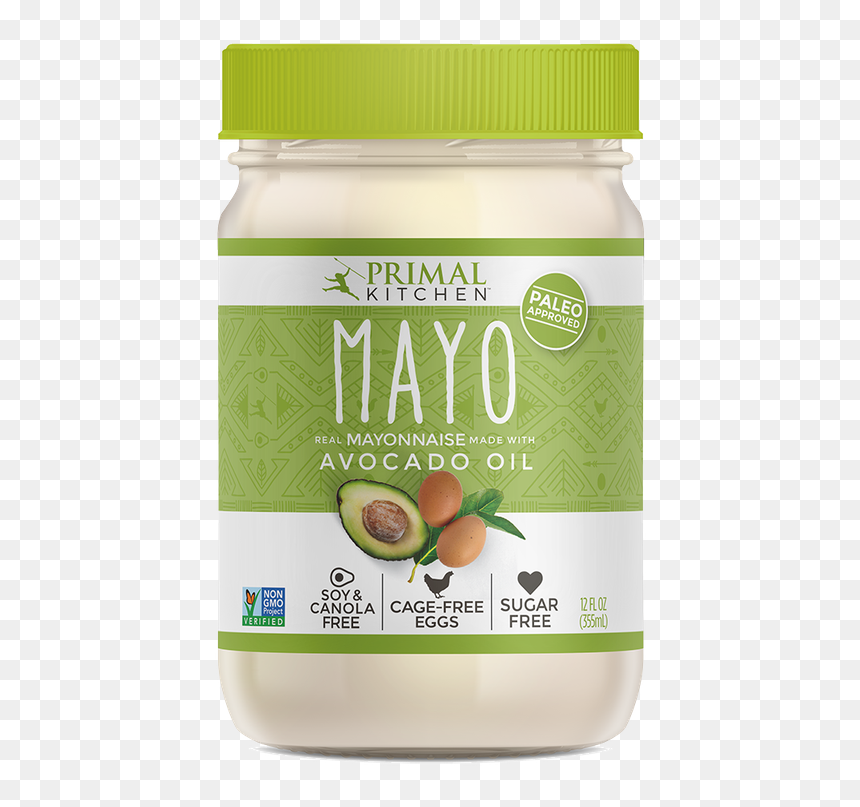 Primal Kitchen Mayo With Avocado Oil - Primal Kitchen Mayo, HD Png Download - mayo png