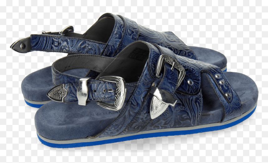 Sandal, HD Png Download - floral print png