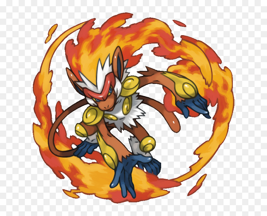 Infernape Would Obviously Fuck All Of Treecko"s Line"s - Infernape Png, Transparent Png - infernape png
