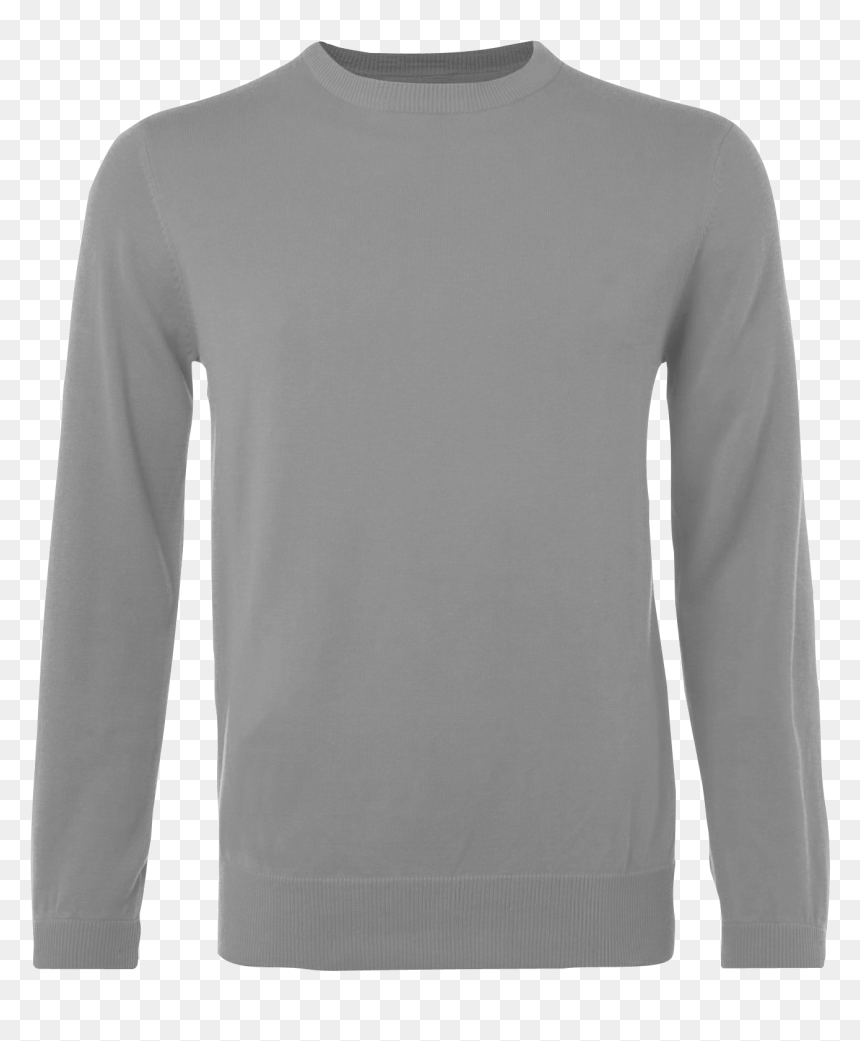 Ss Grey Jumper - Long-sleeved T-shirt, HD Png Download - jumper png