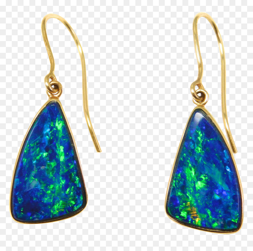 Earrings, HD Png Download - opal png